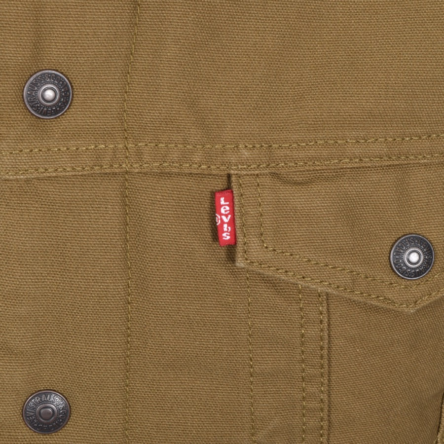 Alternative Image for ProductLevis Sherpa Trucker Denim Jacket Brown3